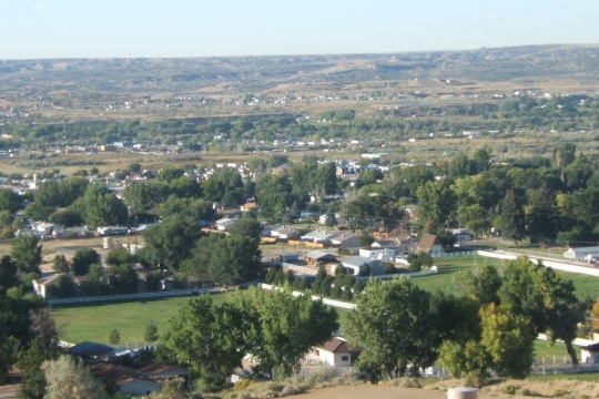 Aerial View in Bloomfield New Mexico