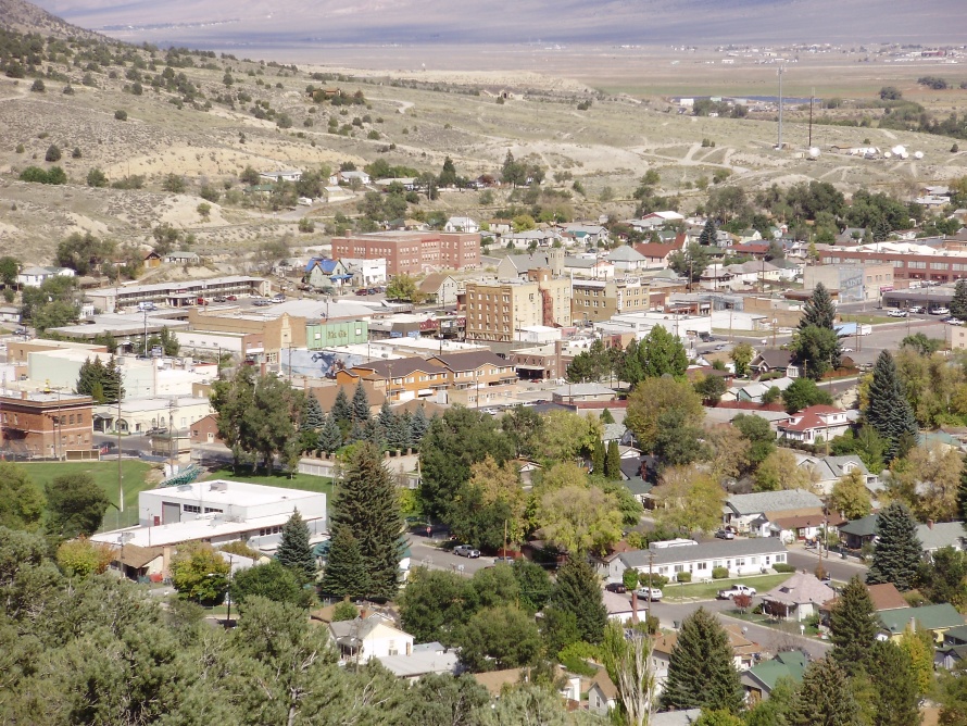 Aerial View in Ely Nevada