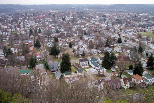 Aerial View in Lancaster Ohio
