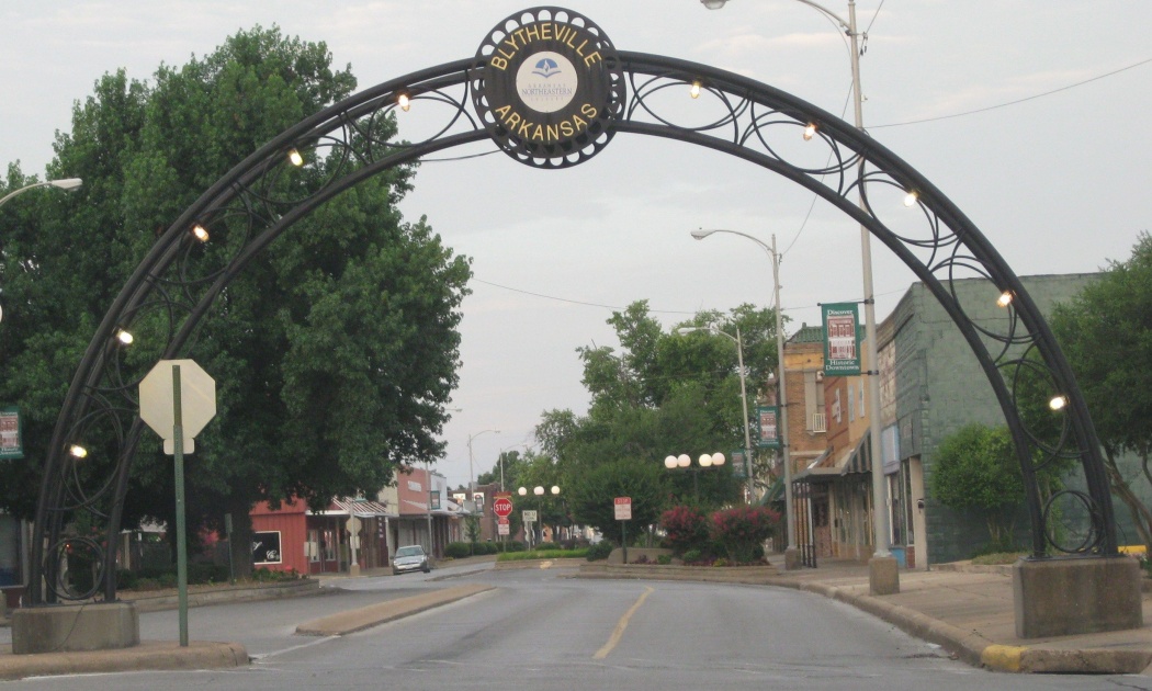 Blytheville Arkansas Sign