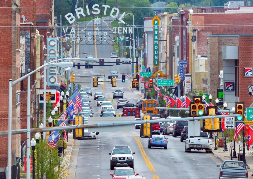 Bristol Downtown Tennessee