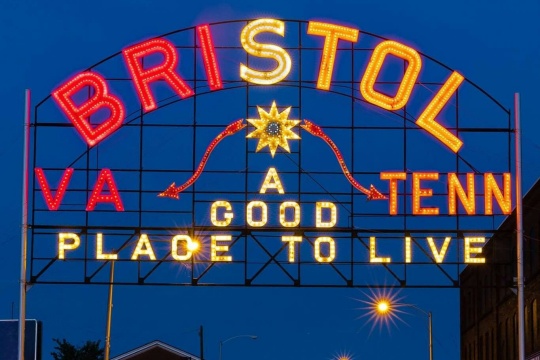 Bristol Sign in Tennesse