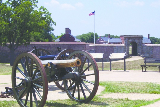 Cannon Outside Fort Washington Maryland
