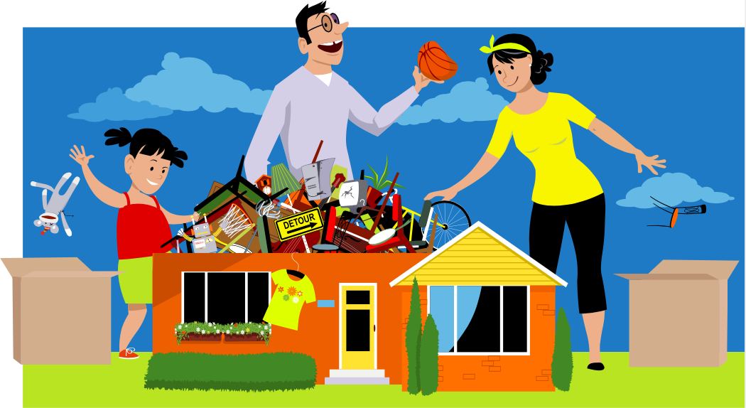 decluttering to sell house fast