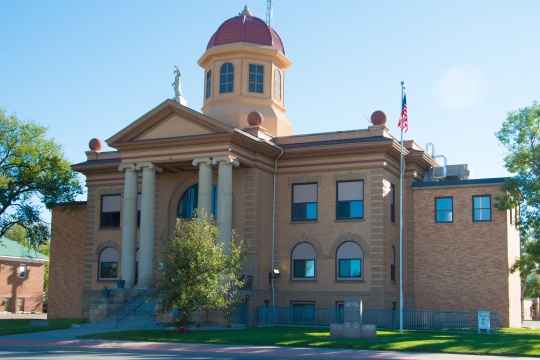 Butte County courthouse at Belle Fourche, South Dakota