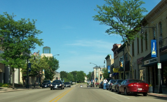 Downtown Sun Prairie Wisconsin
