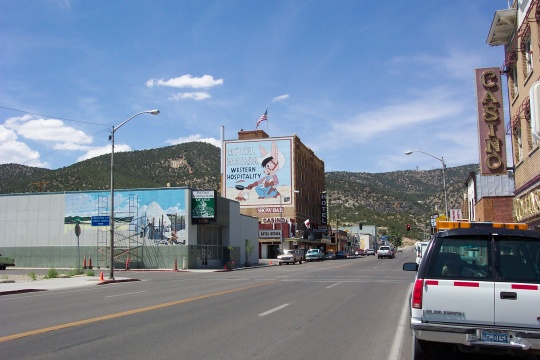 Downtown in Ely Nevada