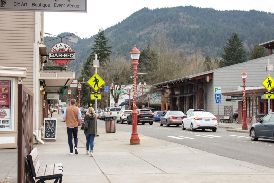 Downtown in Issaquah Washington
