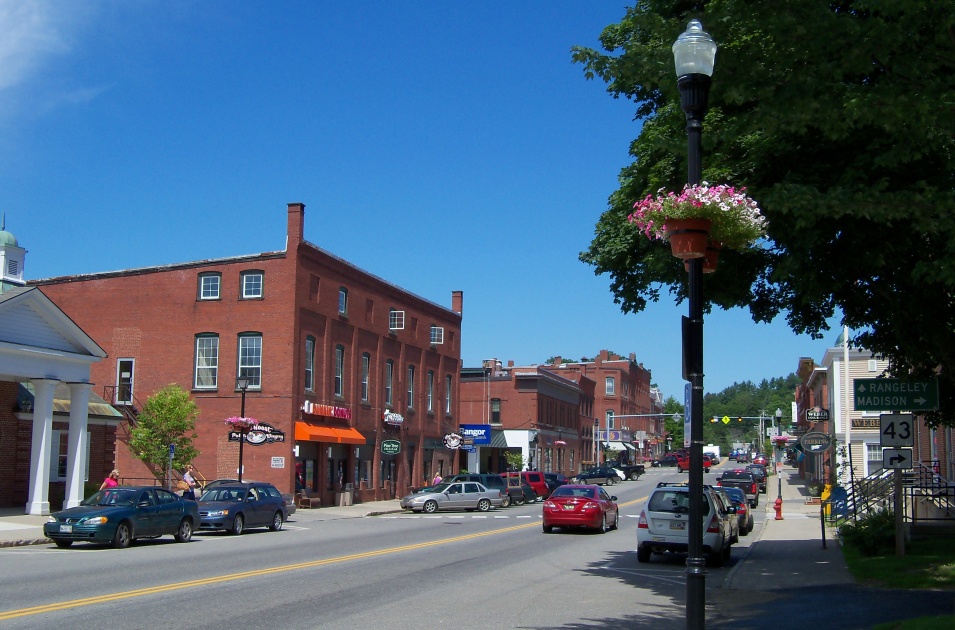 Downtown Farmington Maine