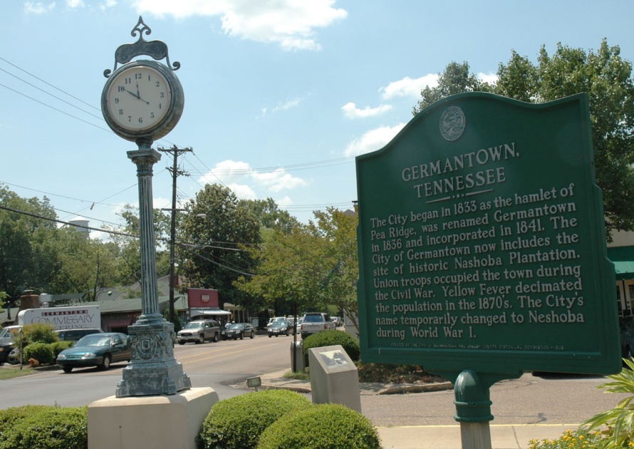 Germantown Tennessee Sign