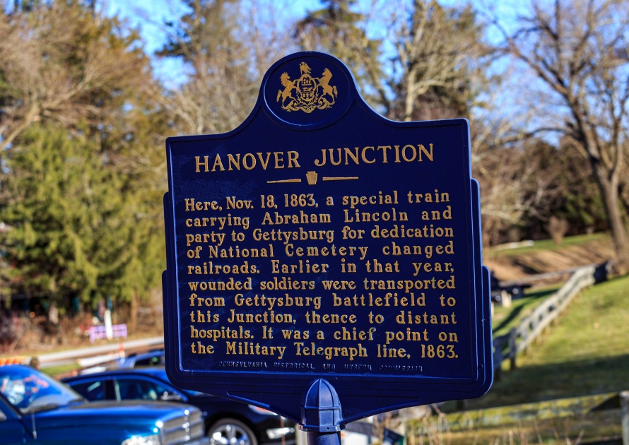 Historic Marc Hanover Junction in Pennsylvania