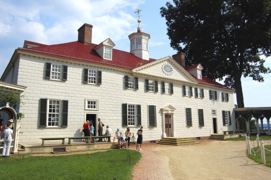 House George Washington in Mount Vernon Washington