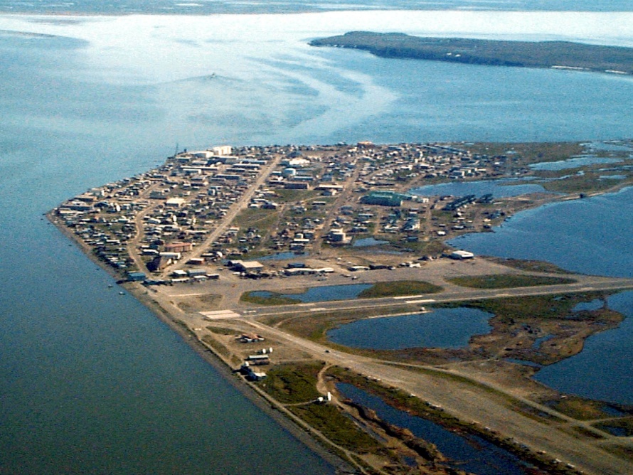 Kotzebue Alaska Aerial View