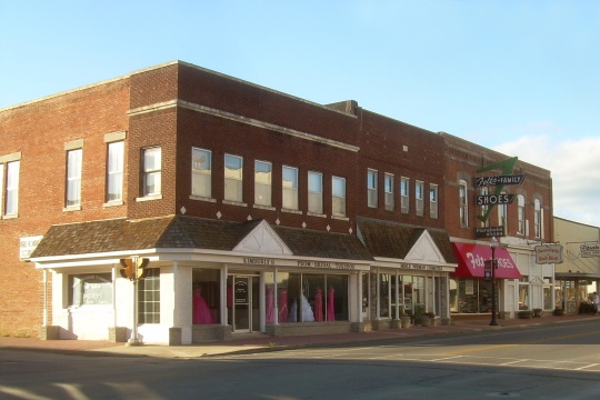 Main Street in Tahlequah Oklahoma