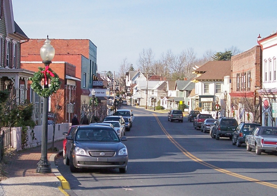 Main Street in Milton Delaware
