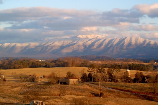 Mountain in Greeneville Tennessee