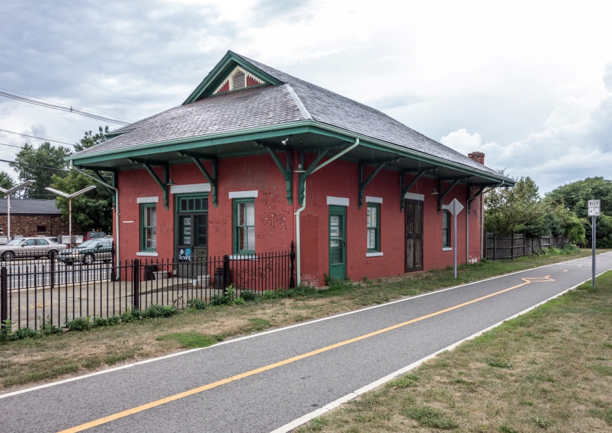 Old Colony Riverside Train Station Rhode Island