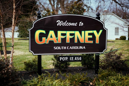 Welcome to Gaffney South Carolina