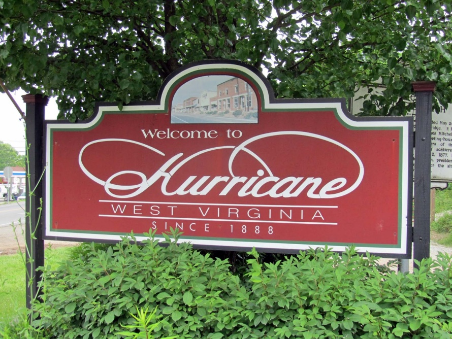 Welcome to Hurricane Sign in West Virginia