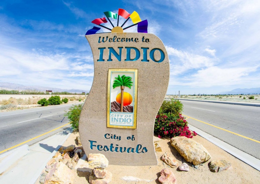 Welcome to Indio Sign in California