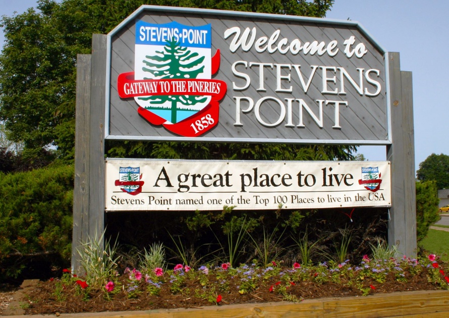 Welcome to Stevens Point Sign in Wisconsin