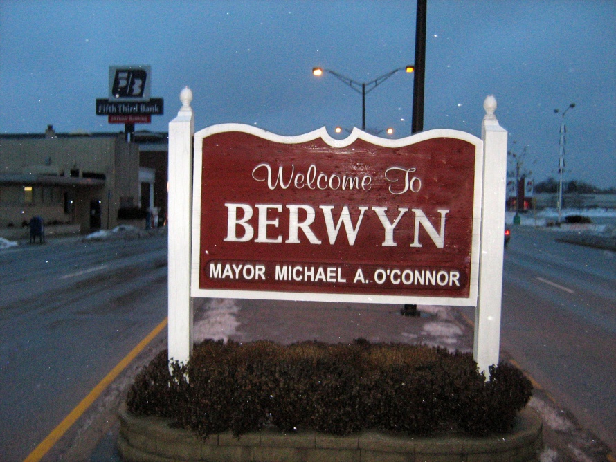 Welcome To BErwyn Sign in Illinois