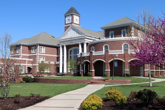 CLEVELAND, TN-MAY, 2015: Academic building at Lee University