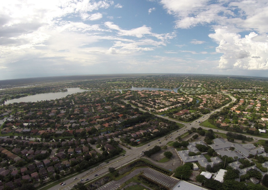 Aerial View in Colar Springs Florida
