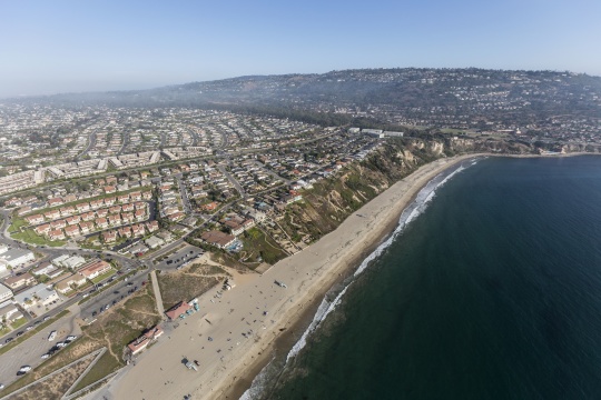 Aerial View in Torrance California
