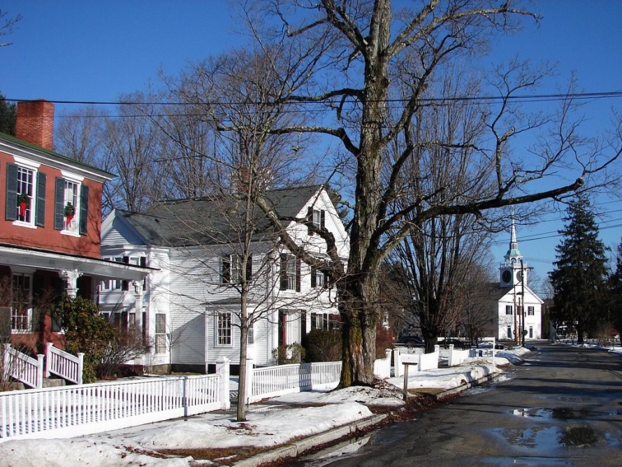 Amherst Street View in New Hampshire