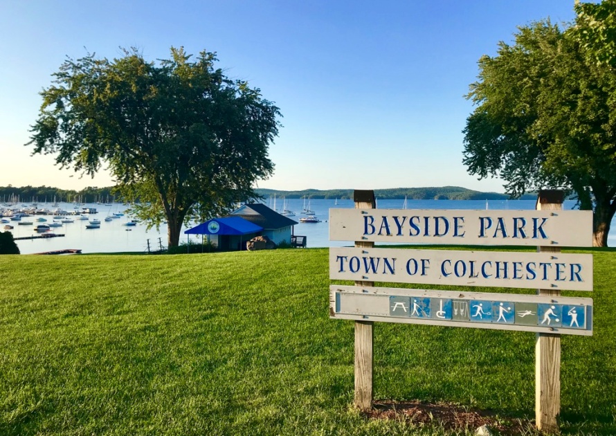Bayside Park Town in Colchester Vermont