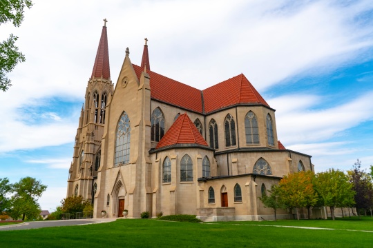 Cathedral of St Helena in Helena Montana