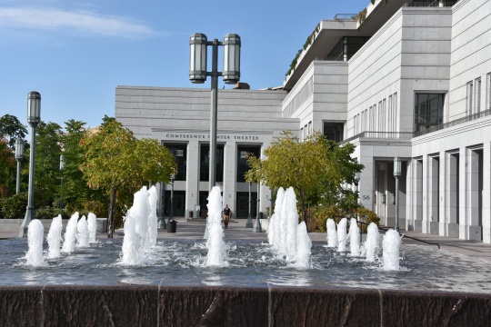LDS Conference Center at Temple Square in Salt Lake City, Utah