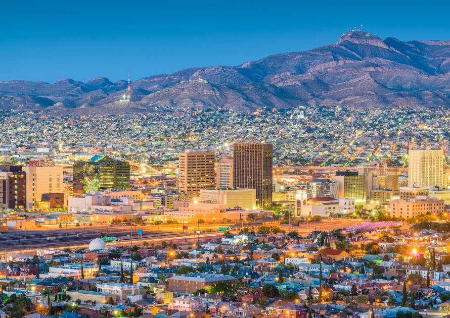 Downtown in El Paso Texas