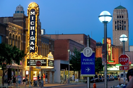 Downtown Ann Arbor Michigan