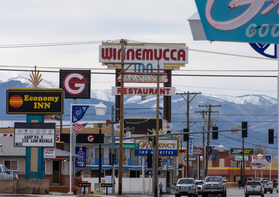 Downtown in Winnemucca Nevada