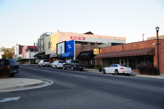 Downtown in Ruston Louisiana
