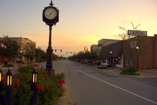 Downtown in Edmon Oklahoma