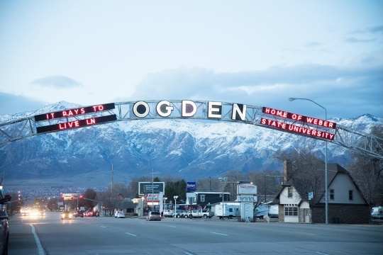 Entrance in Ogden Utah