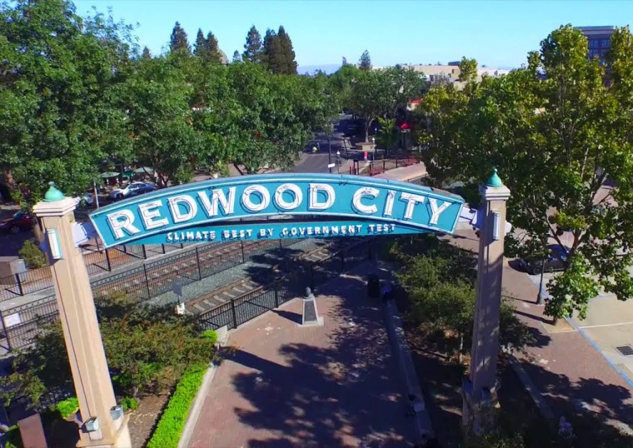 Entrance in Redwood City California