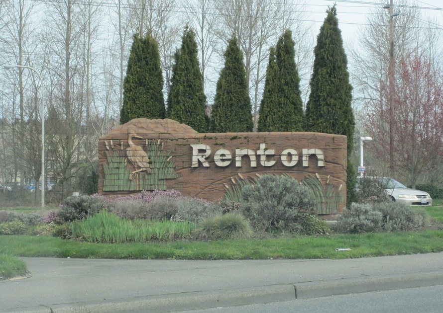 Entrance in Renton Washington