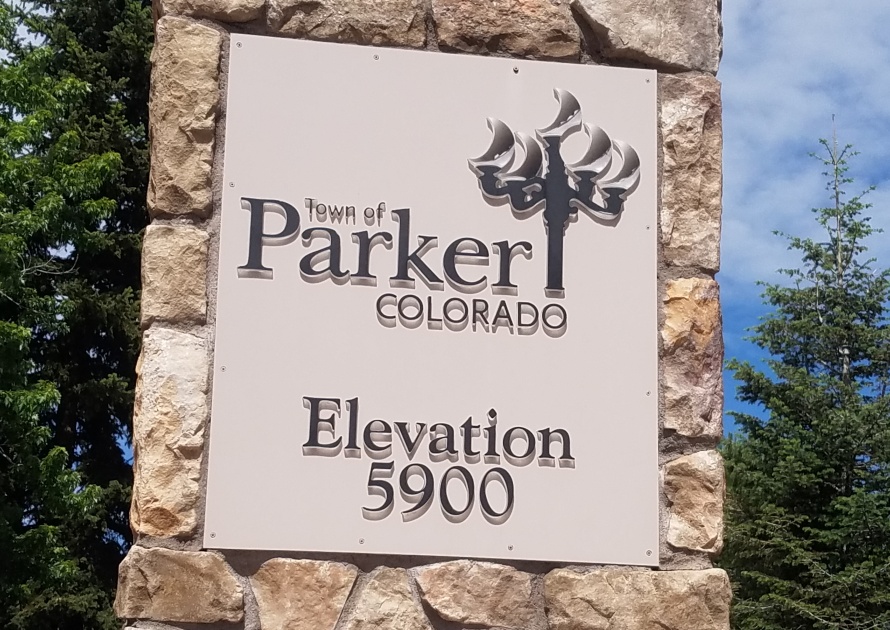 Entrance in Parker Colorado
