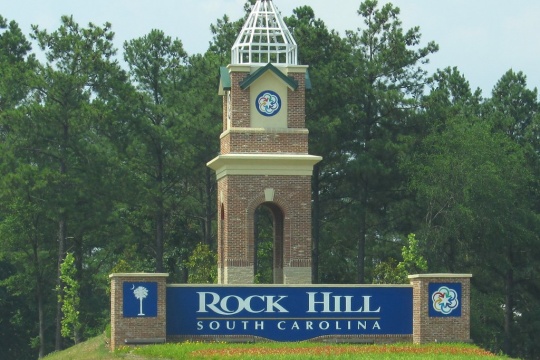 Entrance in Rock Hill South Carolina