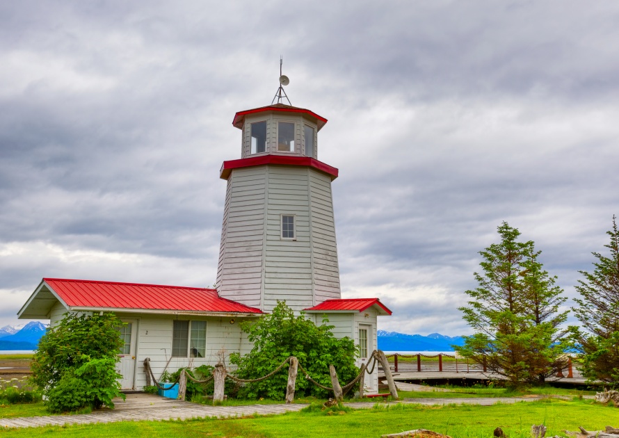 Lighthouse in Homer Alaska