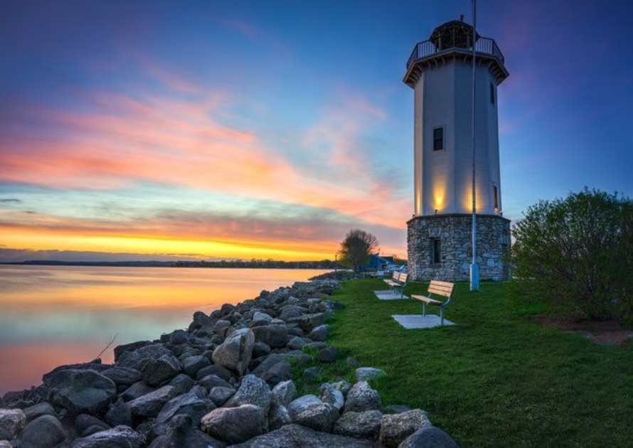 Lighthouse in Fond Du Lac, Wisconsin