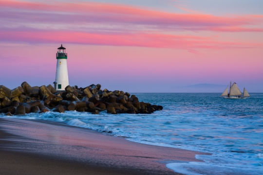 Lighthouse in Santa Cruz California