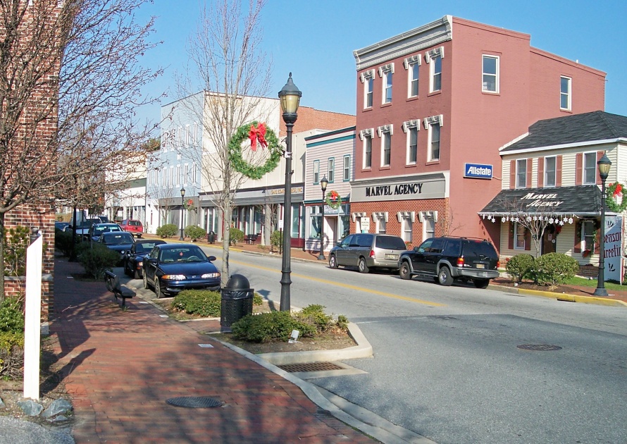 Main Street in Milford Delaware