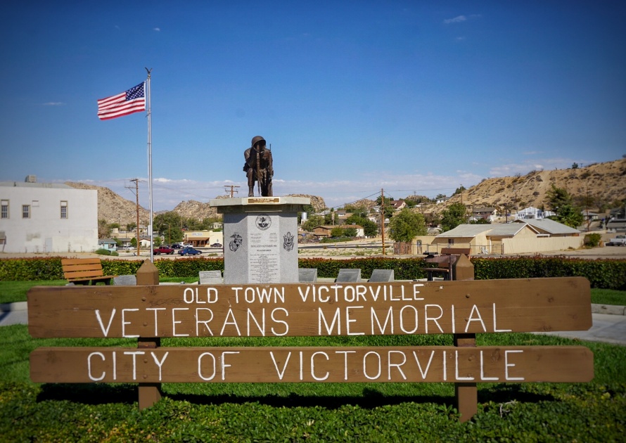 Old Town Victorville In California