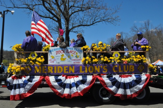 Parade in Meriden Connecticut