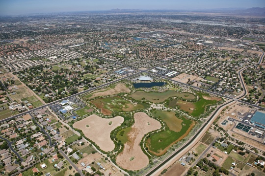 Riparian Project and Library in Gilbert, Arizona